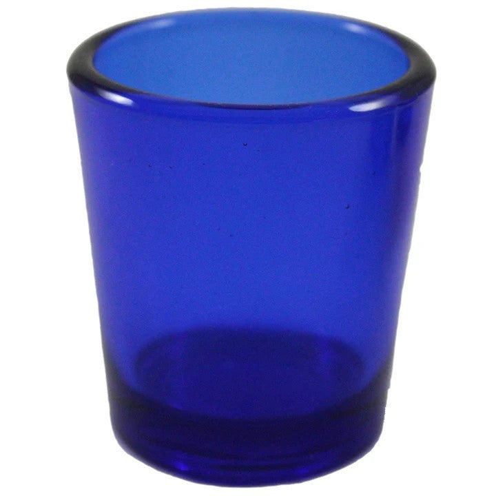40 Pack Blue Glass Votive Tealight Candle Holders House Party Cenrepiece Xmas Wedding Decor Glass Candlestick Party Decorations Bridal Baby Shower Event