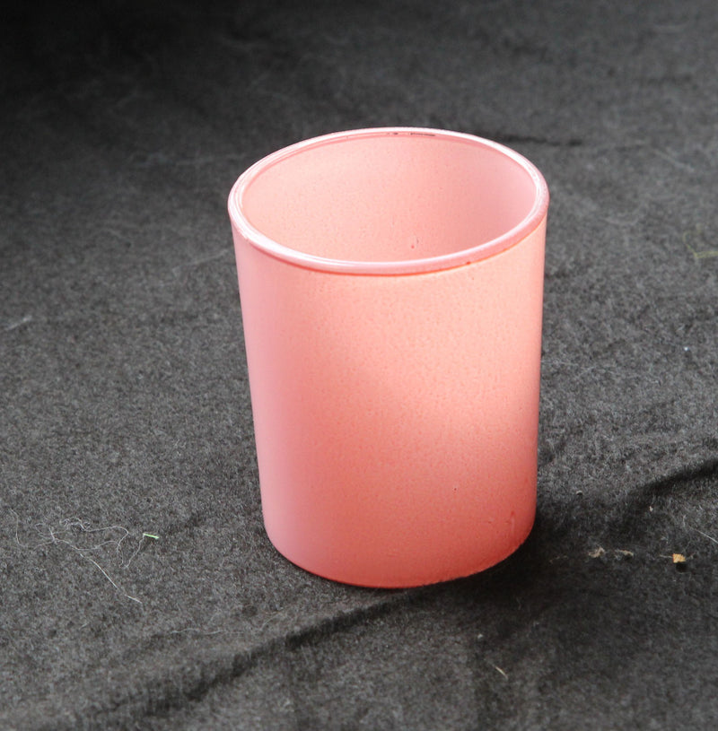 10 Pack Blush Pink Glass Votive Tealight Candle Holders House Party Cenrepiece Xmas Wedding Decor Glass Candlestick Party Decorations Bridal Valentines Event