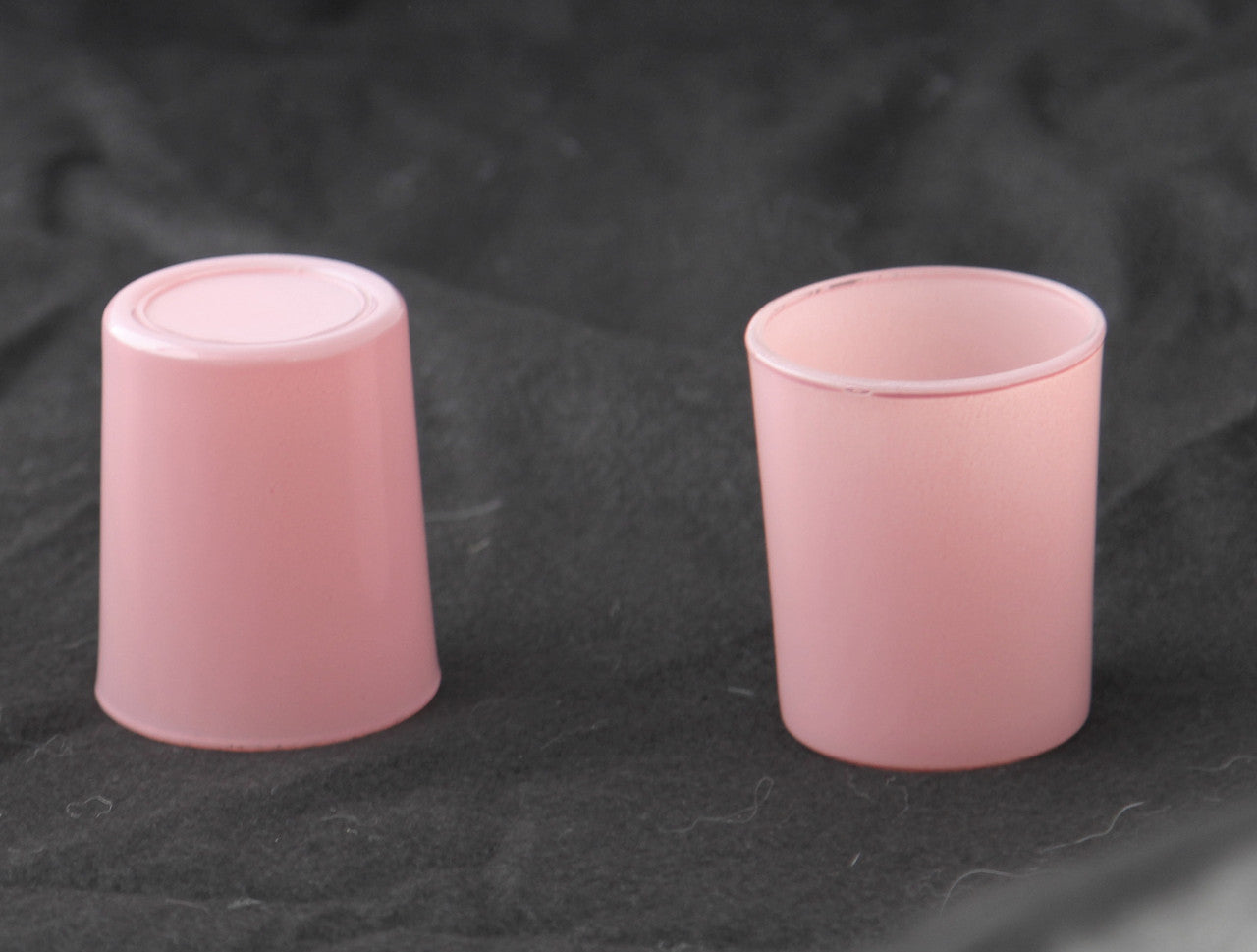 20 Pack Blush Pink Glass Votive Tealight Candle Holders House Party Cenrepiece Xmas Wedding Decor Glass Candlestick Party Decorations Bridal Valentines Event