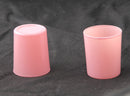 40 Pack Blush Pink Glass Votive Tealight Candle Holders House Party Cenrepiece Xmas Wedding Decor Glass Candlestick Party Decorations Bridal Valentines Event