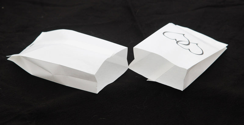 50 Pack Wedding Cake Bags Greaseproof Wax Paper Slice Take Home Favour Large Heart