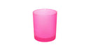 10 Pack Pink Frosted Glass Votive Tealight Candle Holders House Party Cenrepiece Xmas Wedding Decor Glass Candlestick Party Decorations Bridal Valentines Event