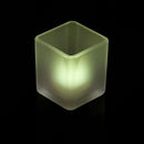 30 Bulk Pack Square Cube Frosted Glass 5cm Tealight Candle Holder Festival Decor Wedding Propose Parties Holiday and Home Decor