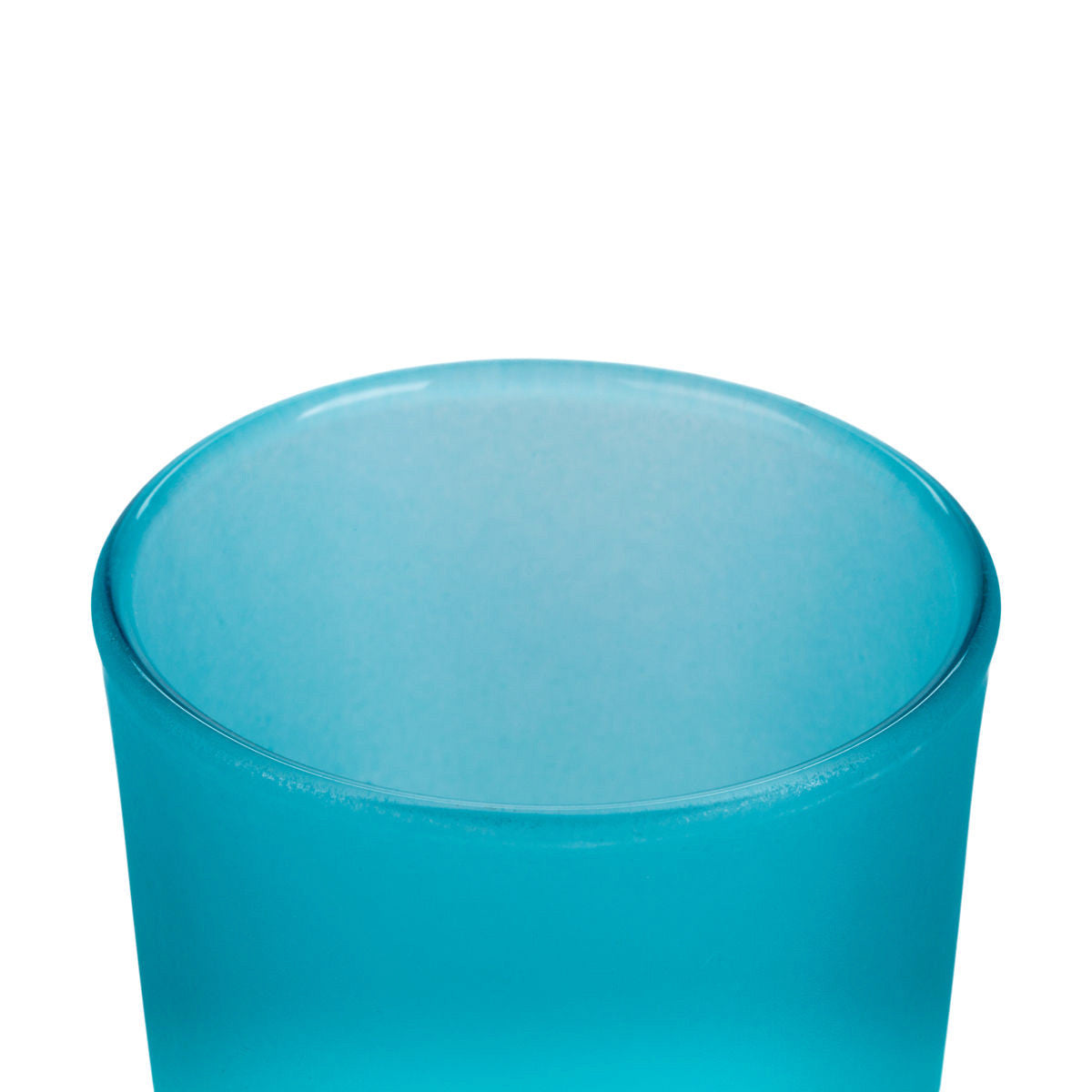 20 Pack Turquoise Frosted Glass Votive Tealight Candle Holders House Party Cenrepiece Xmas Wedding Decor Glass Candlestick Party Decorations Bridal Baby Shower Event