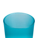 20 Pack Turquoise Frosted Glass Votive Tealight Candle Holders House Party Cenrepiece Xmas Wedding Decor Glass Candlestick Party Decorations Bridal Baby Shower Event