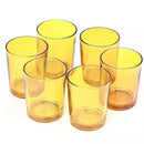 10 Pack Yellow Glass Votive Candle Holders Table Centreoieces Xmas Wedding Anniversary Event Recption Party Function or Home Decor