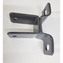 2.92m Black Fabric/Dark Grey Frame Manual Retractable Folding Arm Awning