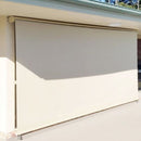 Outdoor Roller Blind Sun Screen Awning With Aluminium Hood