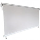 Outdoor Roller Blind Sun Screen Awning With Aluminium Hood