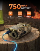 Ultra Long Range & Fast Accuracy: CIGMAN upgraded range finder measures from 5 to 3280 yards with an accuracy of ±1 yard, giving you reliable data in under 1 second. The multi-coated lens and 6x magnification deliver a bright, crisp view, even in dense wo