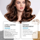 EELHOE Black Hair Dye Shampoo, Herbal Essence, Plant Extract, Moisturizing And Nourishing, Home Scalp Cleaning And Hair Care Shampoo