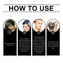 EELHOE Black Hair Dye Shampoo, Herbal Essence, Plant Extract, Moisturizing And Nourishing, Home Scalp Cleaning And Hair Care Shampoo