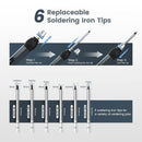 KAIWEETS KETS02 Smart Digital Soldering Iron Kit 65W Programmable AU Plug