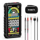 KAIWEETS Smart Multimeter Rechargeable Electrical Tester with Auto Ranging Digital Voltmeter Measures Voltage Current Resistance Continuity Capacitance Temperature Frequency NCV 6000 Counts TRMS