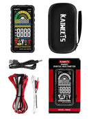 KAIWEETS Smart Multimeter Rechargeable Electrical Tester with Auto Ranging Digital Voltmeter Measures Voltage Current Resistance Continuity Capacitance Temperature Frequency NCV 6000 Counts TRMS