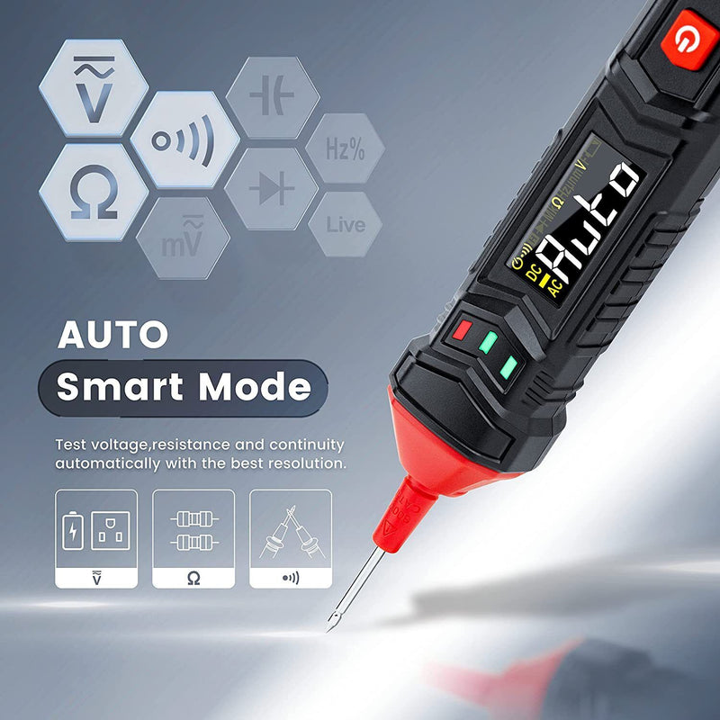 KAIWEETS ST120 Smart Pen Multimeter Digital DC AC Voltage Phase Sequence Tester