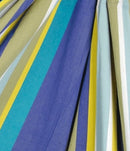 Corban Royal Rectangle 35x70cm Striped Multicoloured Cushion Cover