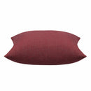 Elements Deep Red Solid Base Colour Cushion Cover