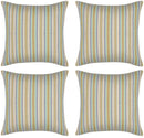 Pack of 4 Finn Yellow Multicoloured Retro Cushion Cover