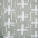 Artex Silver Crosses Quilt Cover Set Queen