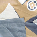 400TC Cotton Sateen Quilt Cover Set Modern Art King