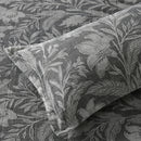 Bianca Maidstone Grey Floral Jacquard Bedspread Set King