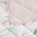 Bianca Sidney Blush Printed Floral Bedspread Set Queen