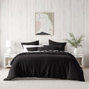 Bianca Kahlani Chocolate Waffle Quilt Cover Set Queen