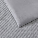 Bianca Pesaro Grey Polyester Cotton Quilt Cover Set Queen