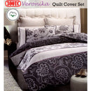 Belmondo 300TC Veronika Cotton Floral Quilt Cover Set Queen