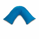 Easyrest Aus Made Medium Support Filled V Shape Pillow 64 x 39 cm Ocean