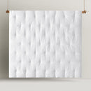 Accessorize Elma White Jacquard 3 Piece Comforter Set Queen