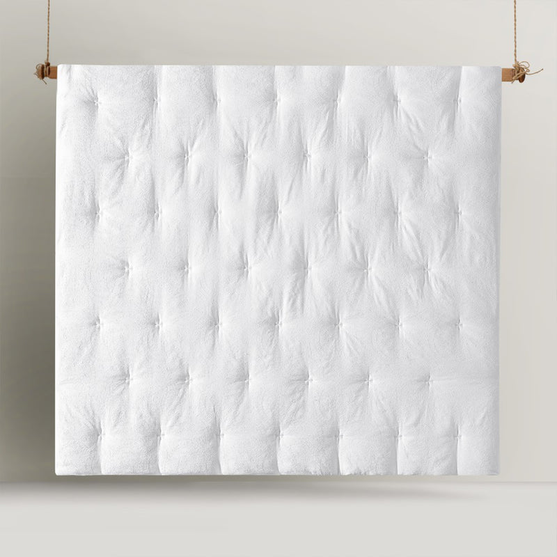 Accessorize Elma White Jacquard 3 Piece Comforter Set Queen