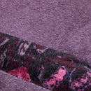 KAAT Amsterdam Boline Aubergine Velvet Oblong Filled Cushion 40cm x 60cm