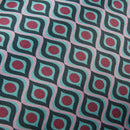 KAAT Amsterdam Meja Green Reversible Oblong Filled Cushion 30cm x 50cm