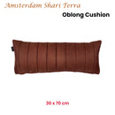 KAAT Amsterdam Shari Terra Oblong Filled Cushion 30cm x 70cm