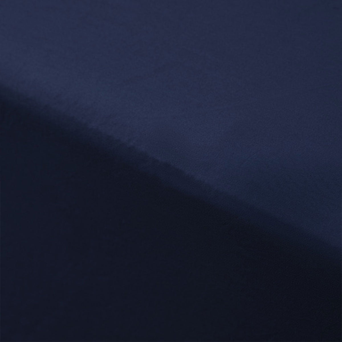 Accessorize 400TC Navy Bamboo Cotton Fitted Sheet 40cm Wall King Single