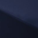 Accessorize Navy Bamboo Cotton Mega Fitted Sheet 50cm Wall Super King