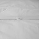 Accessorize Grey 400TC Grey Bamboo Cotton Double Stitched Quilt Cover Set Double