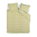 Bedding House Mae Green Seersucker Cotton Quilt Cover Set King