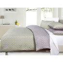 Mode Honeycomb Reversible Quilt Cover Set - King