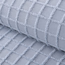 Vintage Design Homewares Parquet Snooze Blue Cotton Quilt Cover Set King