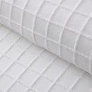 Vintage Design Homewares Parquet White Polyester Cotton Quilt Cover Set Queen