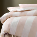 Accessorize Regency Natural Striped Washed Cotton Quilt Cover Set King