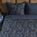 PIP Studio Tutti i Fiori Dark Blue Cotton Quilt Cover Set Queen