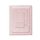Accessorize 400TC Blush Bamboo Cotton Mega / Super Sheet Set 50cm Wall Queen