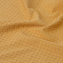 J Elliot Home Waffle Set of 4 Cotton Tea Towels 50 x 70 cm Mustard