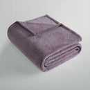 Ardor Teddy Mauve Ultra Soft Cozy Fleece Blanket Queen