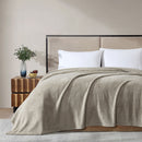 Ardor Teddy Natural Ultra Soft Cozy Fleece Blanket Queen