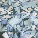 Ardor Eadie Teal Floral Printed Quilt Cover Set Queen